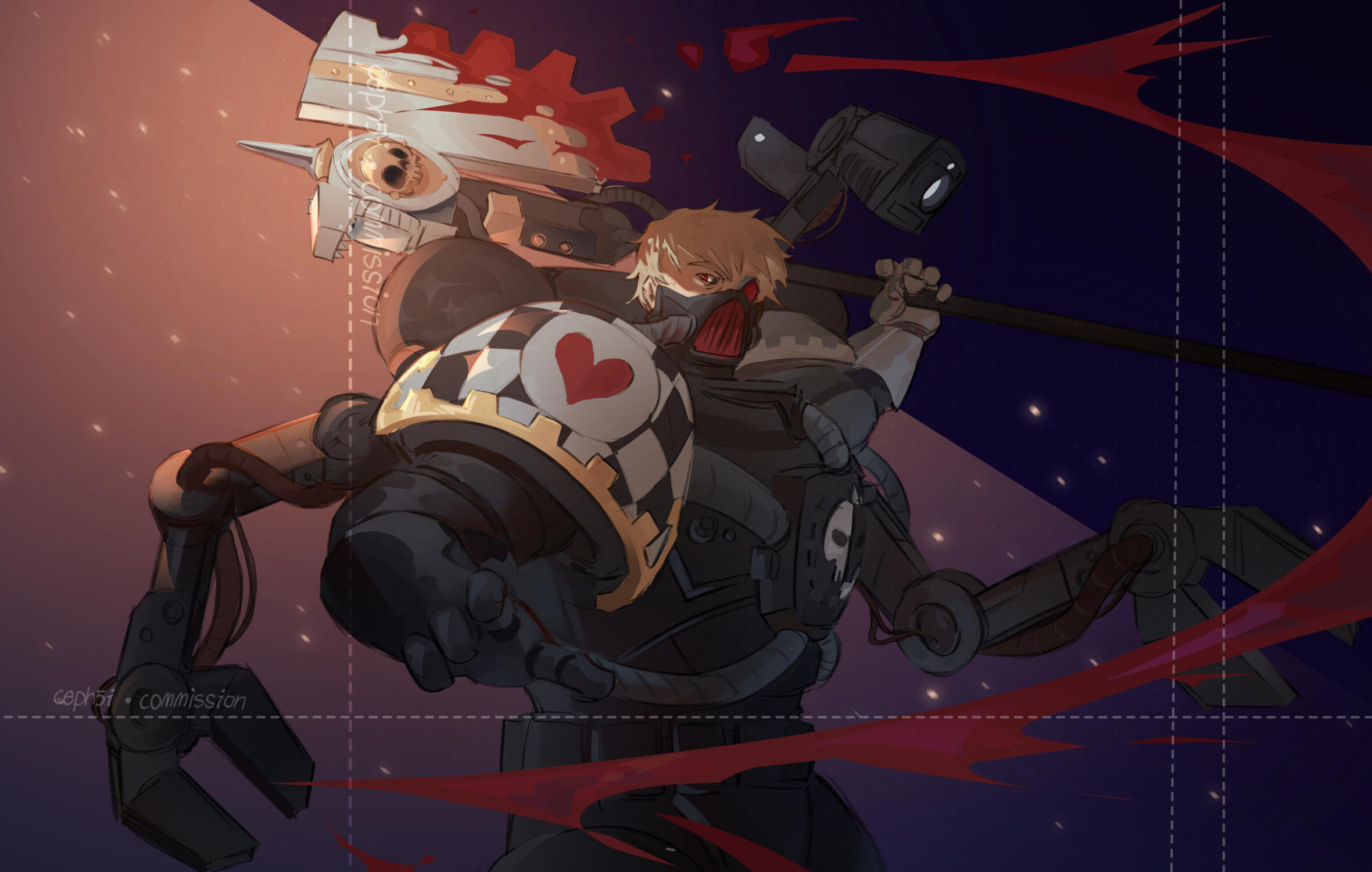 fully rendered // halfbody